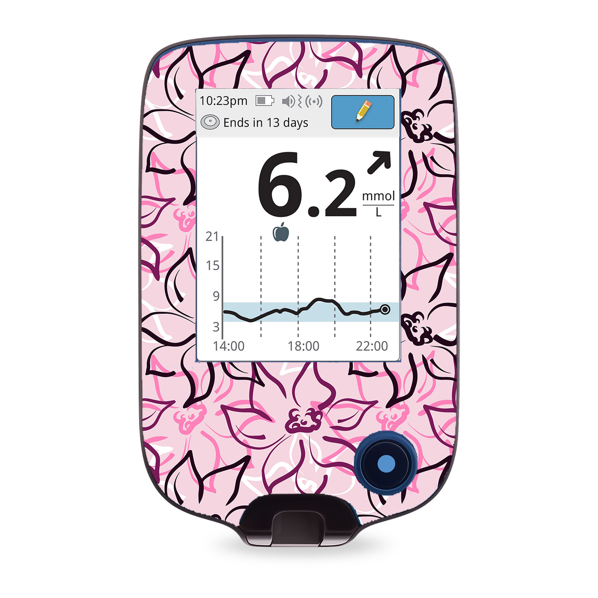 Pretty In Pink | Freestyle Libre Scanner Sticker