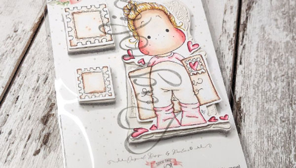 CC24 | Calendar Collection ~  February Tilda  {Rubber Stamps}