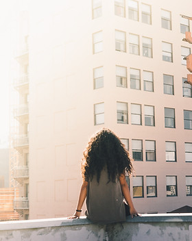 Girl in a City