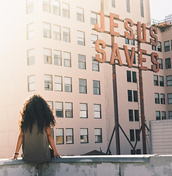 Girl in a City