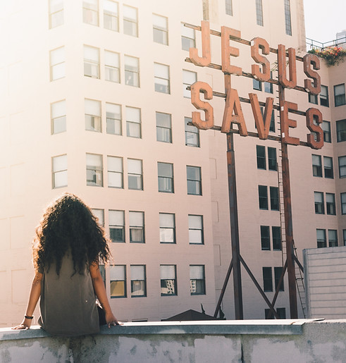 Girl in a City