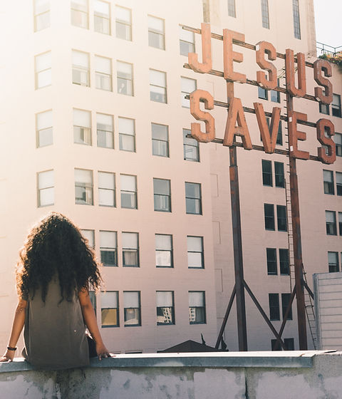 Girl in a City