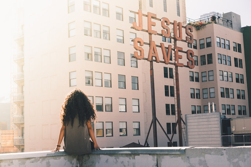Girl in a City