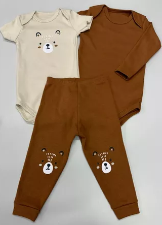 Miniatura: Kit 12 peças body  manga curta manga longa calça