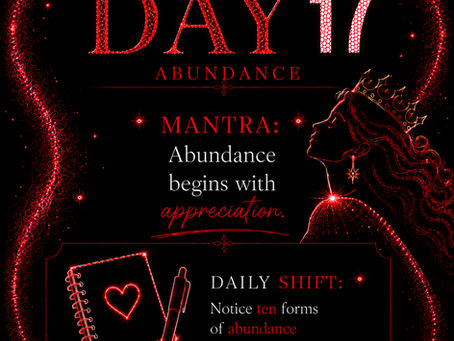 Day 17 — Abundance