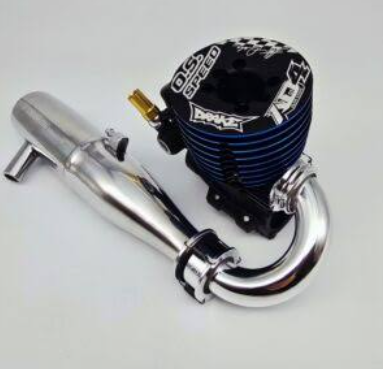 O.S. Speed B21 Adam Drake Edition 4 Combo Set .21 nitro engine for 1/8 off-road buggy racing.