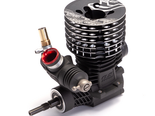 close up of a new r/c nitro engine