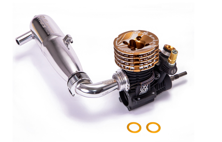 O.S. Speed R21 Shimo Edition 3 .21 nitro engine item number 1FG01 for 1/8 RC on-road racing.