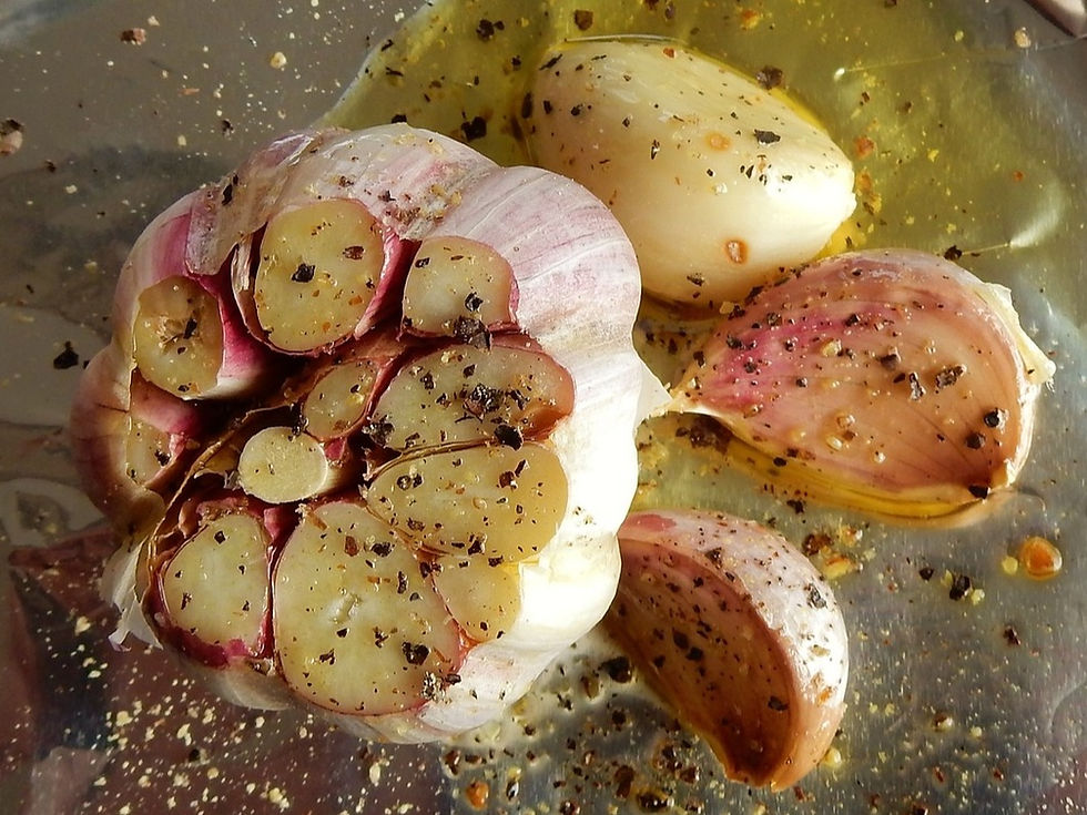 roasted garlic