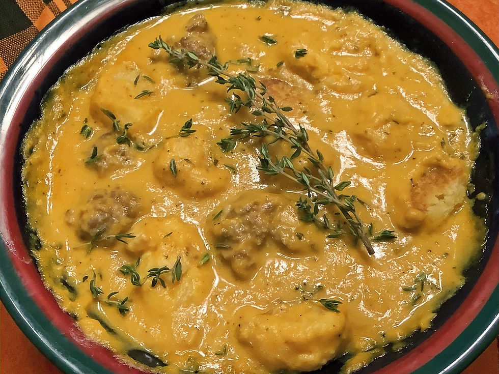 Creamy Butternut Squash Gnocchi