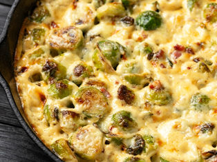 Keto Creamy Brussels Sprouts