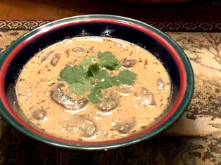 Keto Hungarian Mushroom Soup