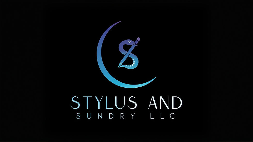 Moon Snake and Stylus Logo