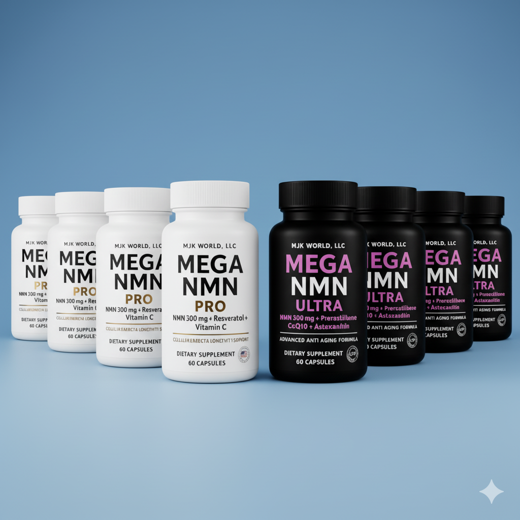 MEGA NMN Combo Set (프로+울트라 혼합 세트) 4세트