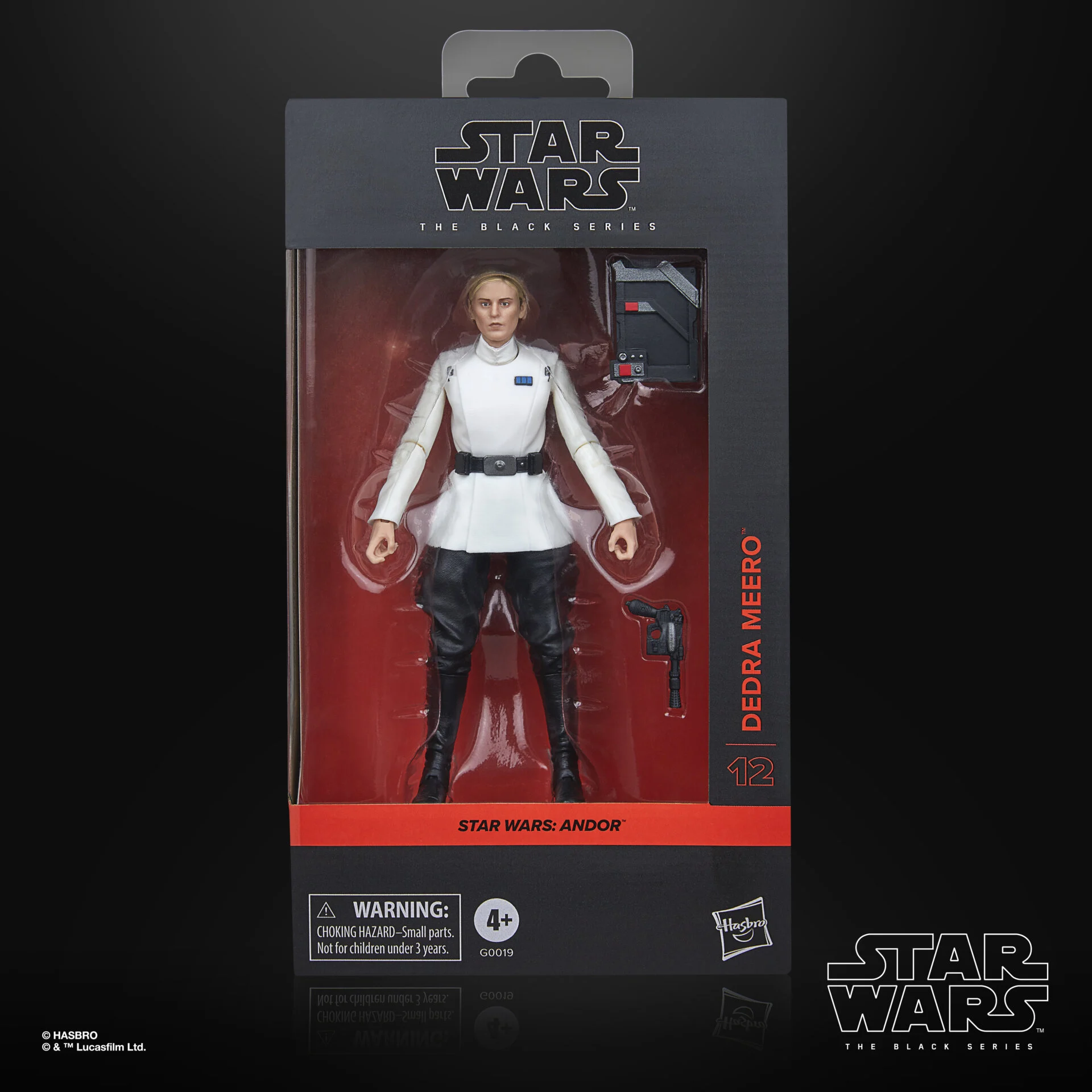 The Black Series Andor Dedra Meero action figure introduces the intense and ambitious Imperial officer from the Andor series into the highly detailed 6-inch Black Series lineup. 
