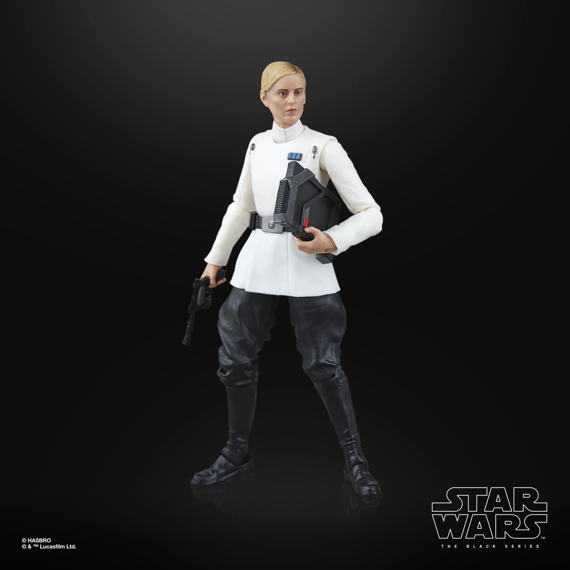 The Black Series Andor Dedra Meero action figure introduces the intense and ambitious Imperial officer from the Andor series into the highly detailed 6-inch Black Series lineup. 