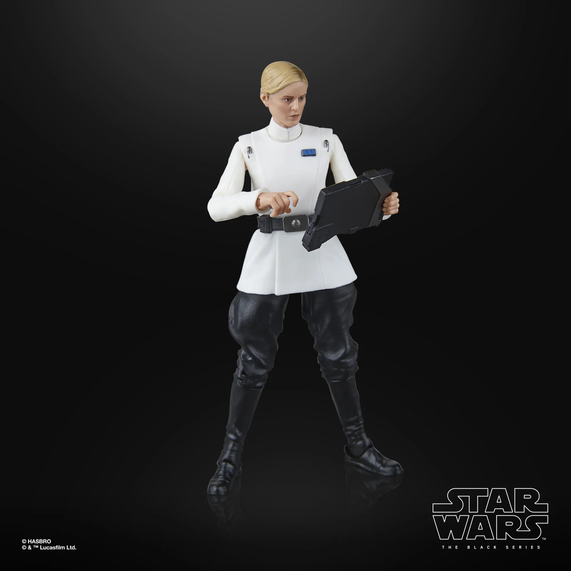 The Black Series Andor Dedra Meero action figure introduces the intense and ambitious Imperial officer from the Andor series into the highly detailed 6-inch Black Series lineup. 