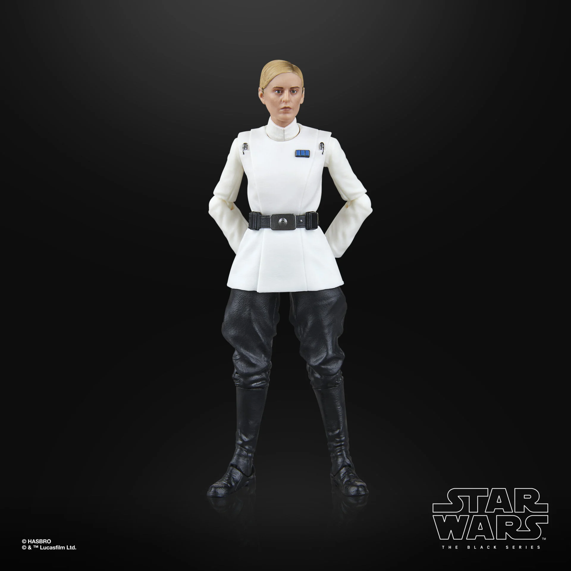 The Black Series Andor Dedra Meero action figure introduces the intense and ambitious Imperial officer from the Andor series into the highly detailed 6-inch Black Series lineup. 