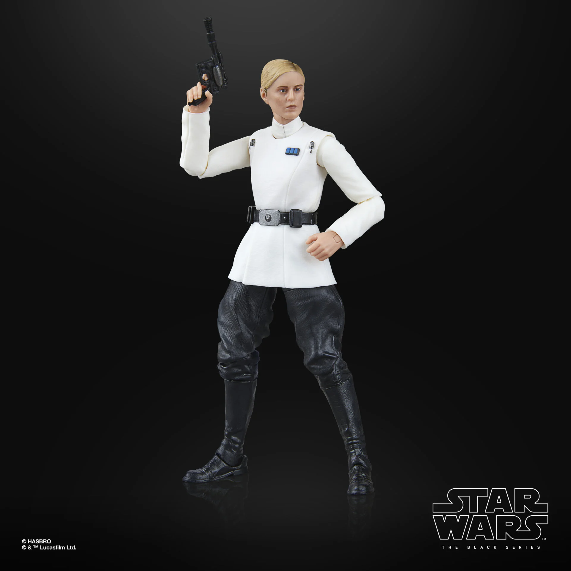 The Black Series Andor Dedra Meero action figure introduces the intense and ambitious Imperial officer from the Andor series into the highly detailed 6-inch Black Series lineup. 