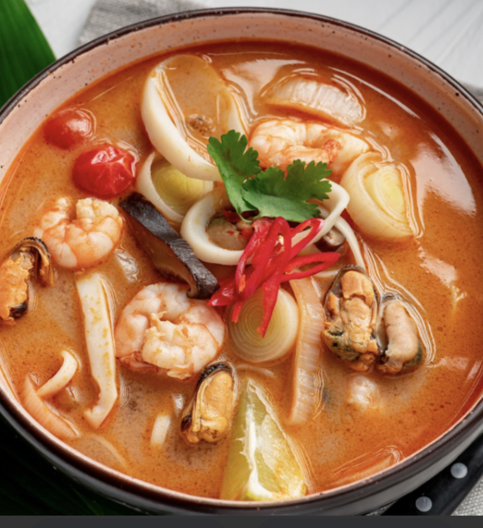 Arranged Food and Objects