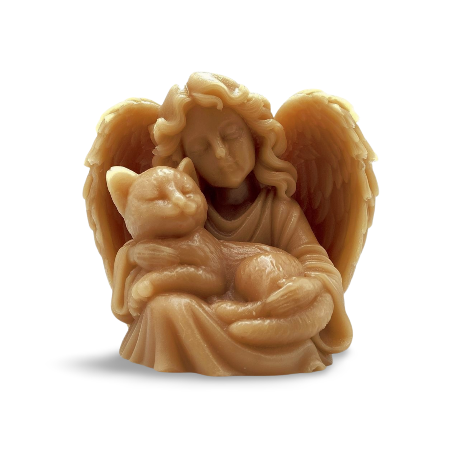 Feline Guardian Angel Candle