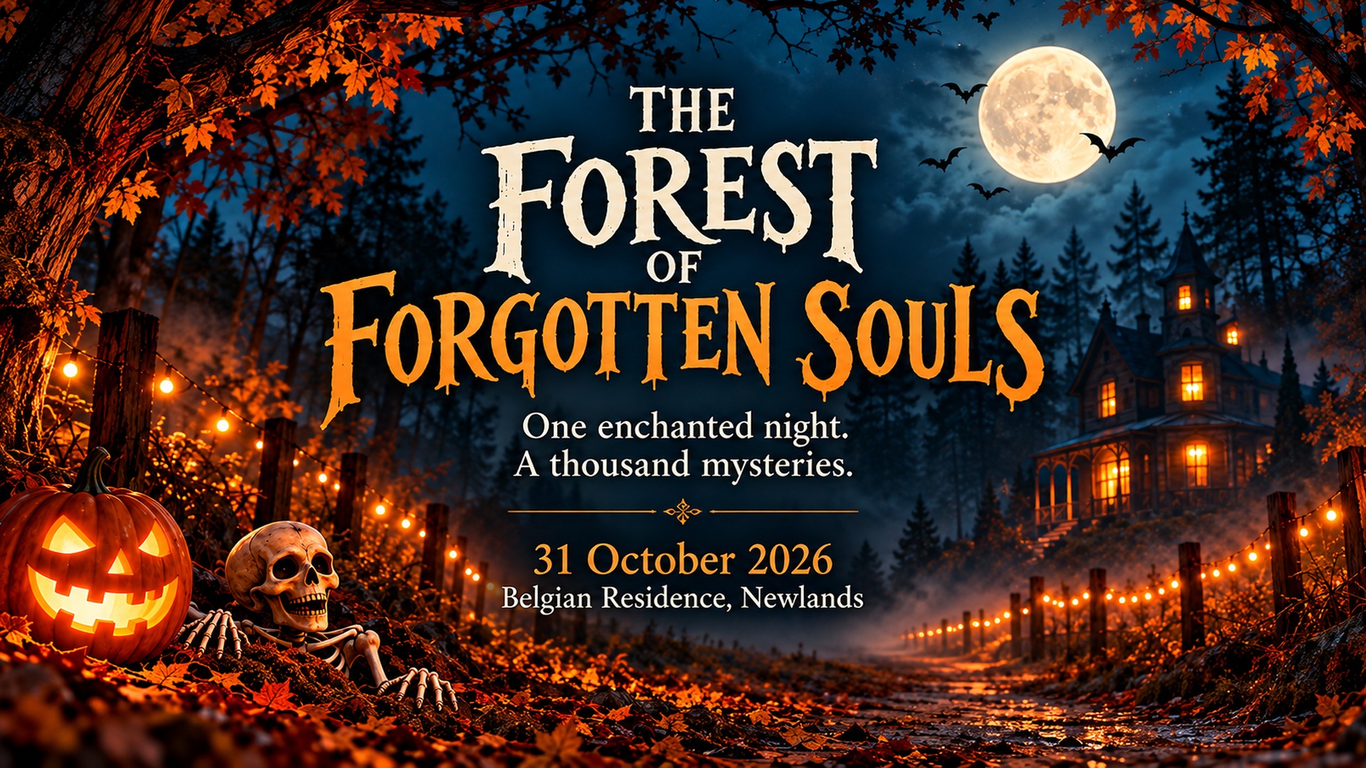 The Forest of Forgotten Souls Halloween event