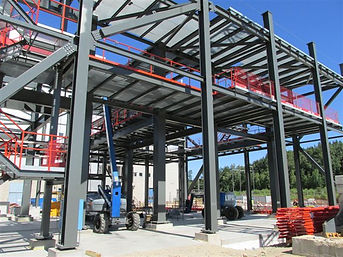 machine rounded poles, spruce, pine, dried, impregnated