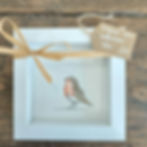 Robin picture hand painted