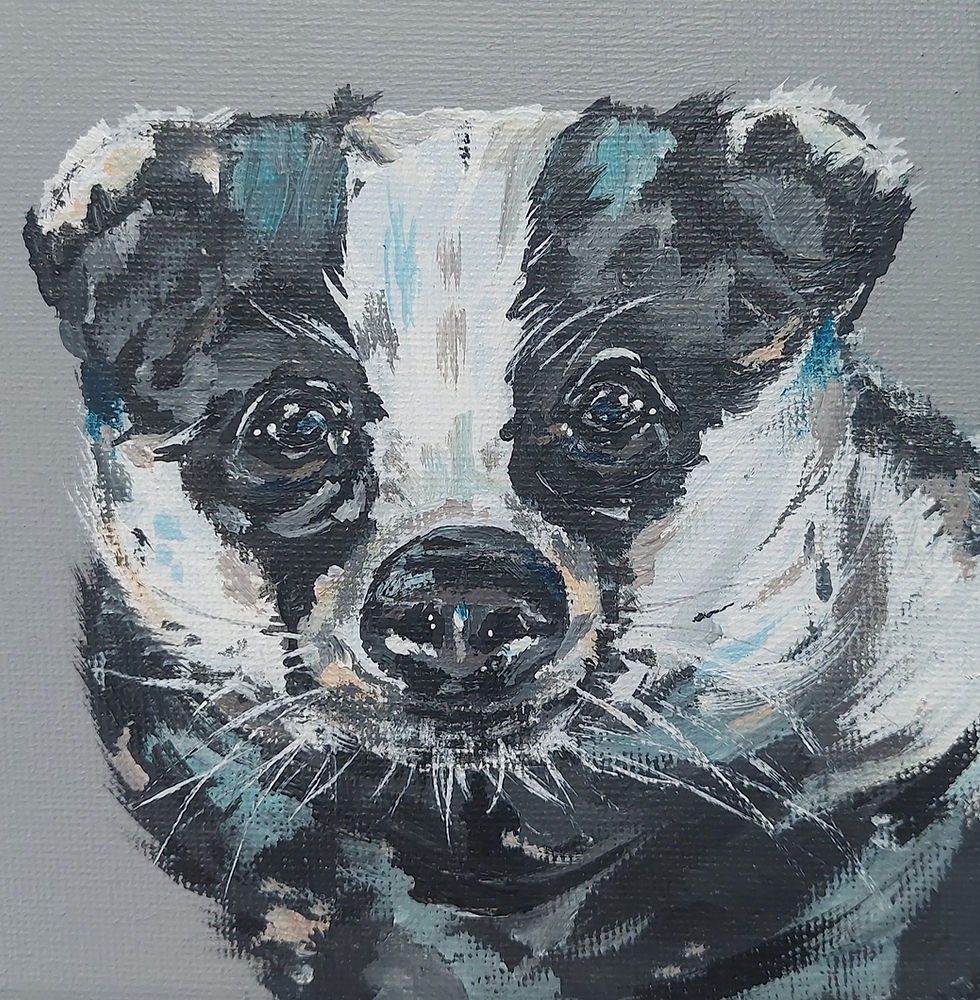 Thumbnail: BADGER ART FOR SALE