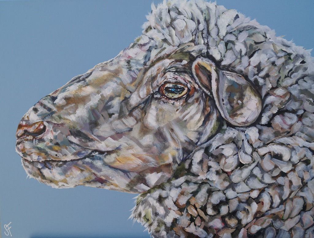 Sheep Painting
