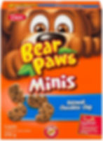 Bear Paws Minis Oatmeal & Chocolate Chip Cookies