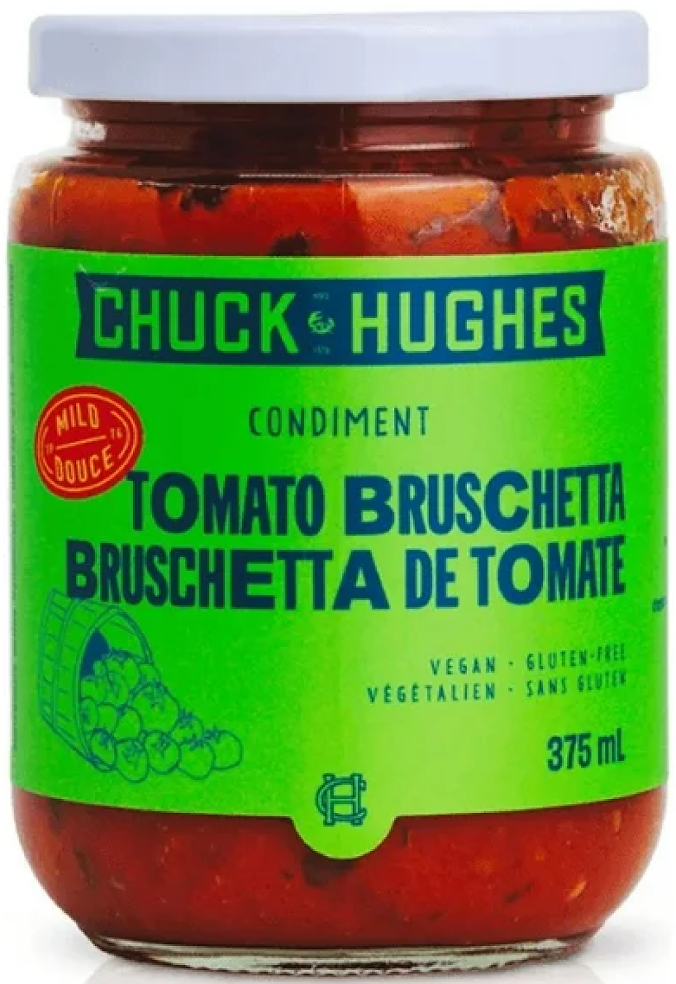 Chuck Hughes Mild Tomato Bruschetta