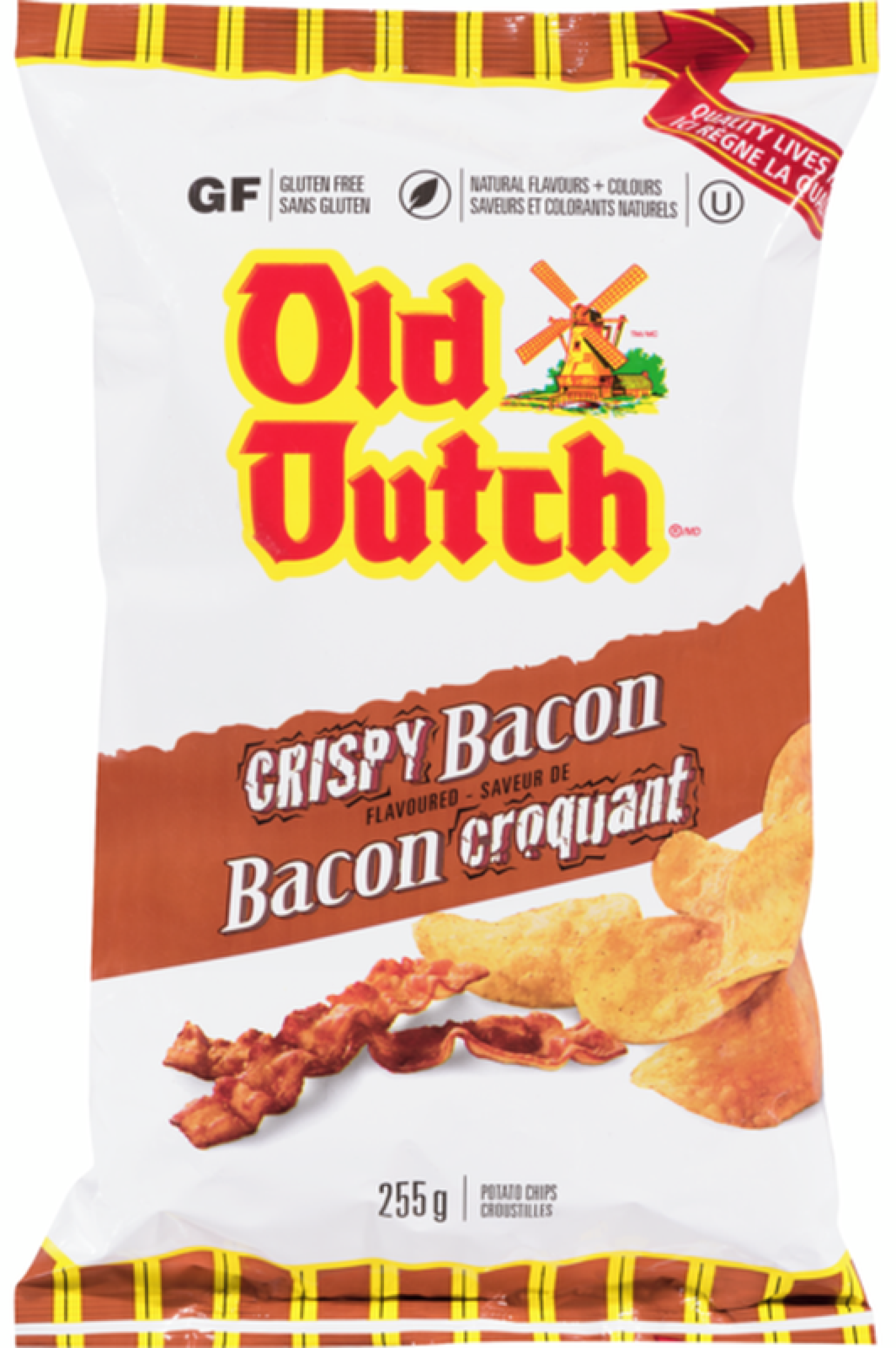 Old Dutch Crispy Bacon Potato Chips 235g