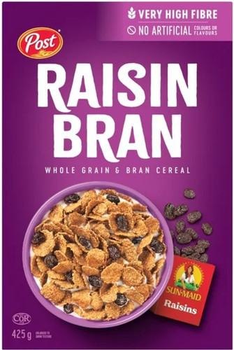 Post Raisin Bran Cereal 425g | CanadianFoodToUsa