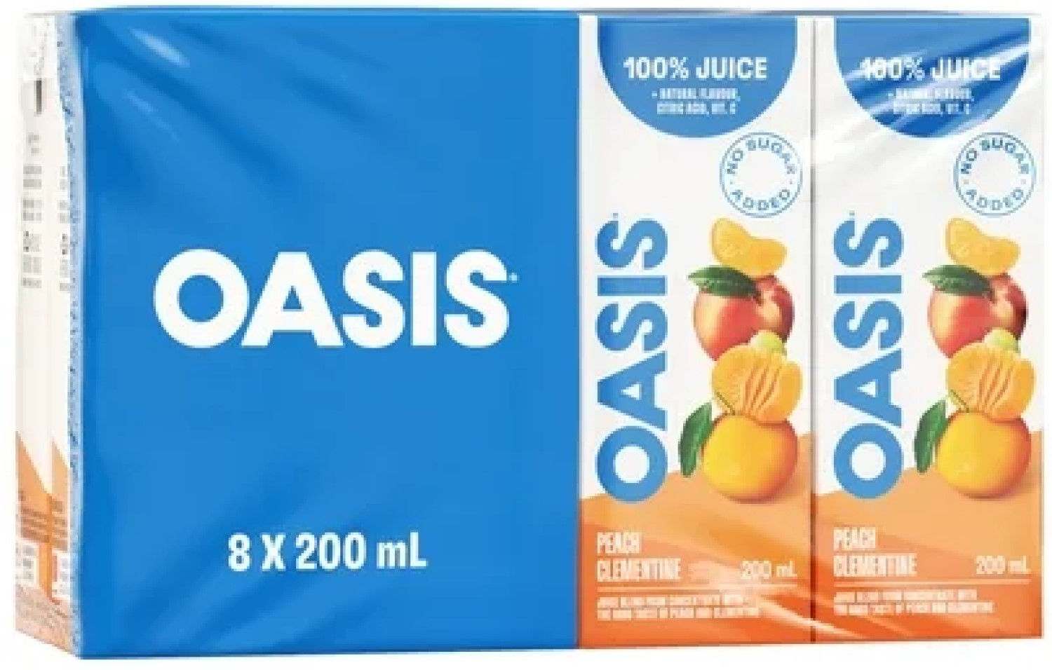 Oasis Peach Clementine Juice Boxes