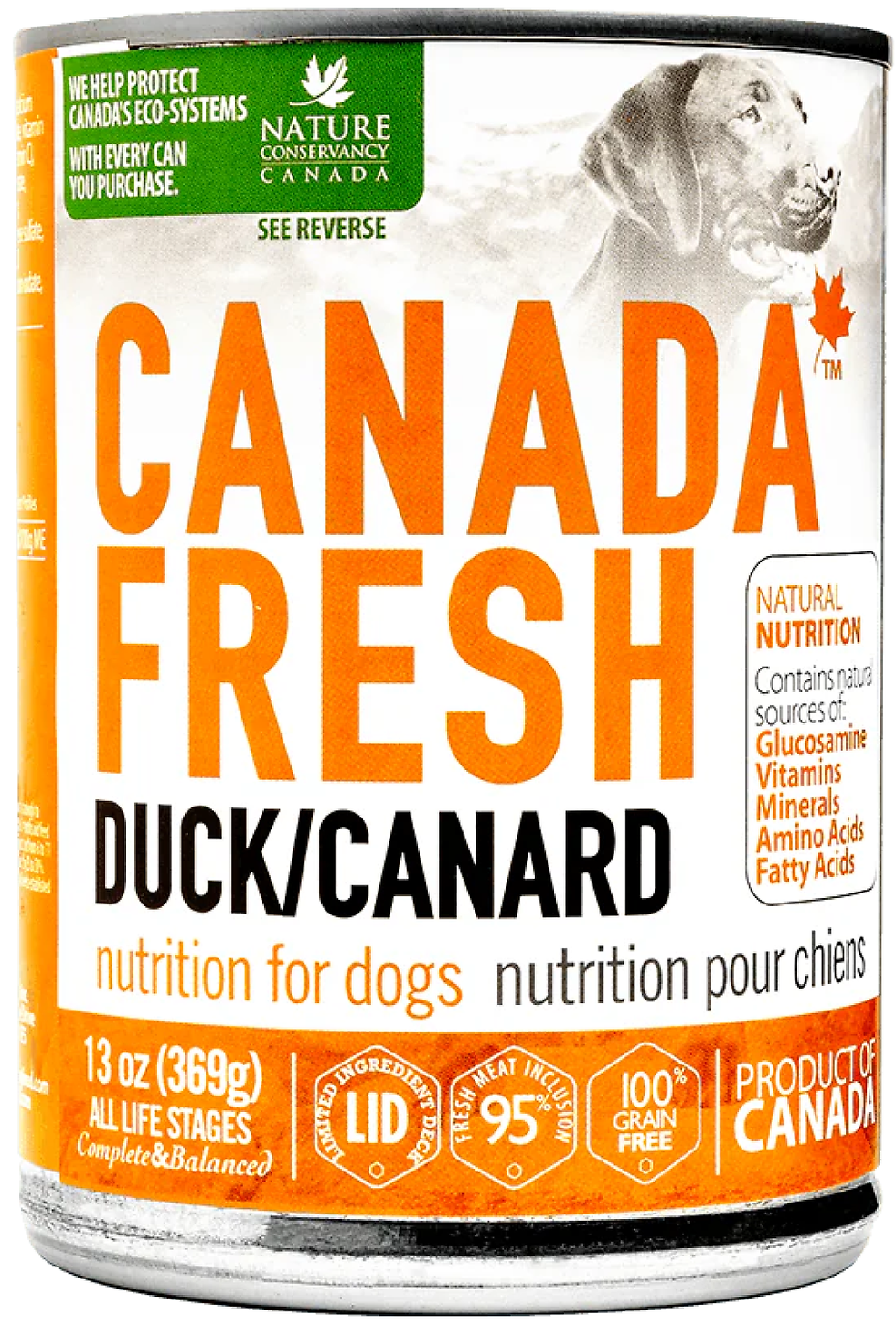Canada Fresh Duck Dog Food