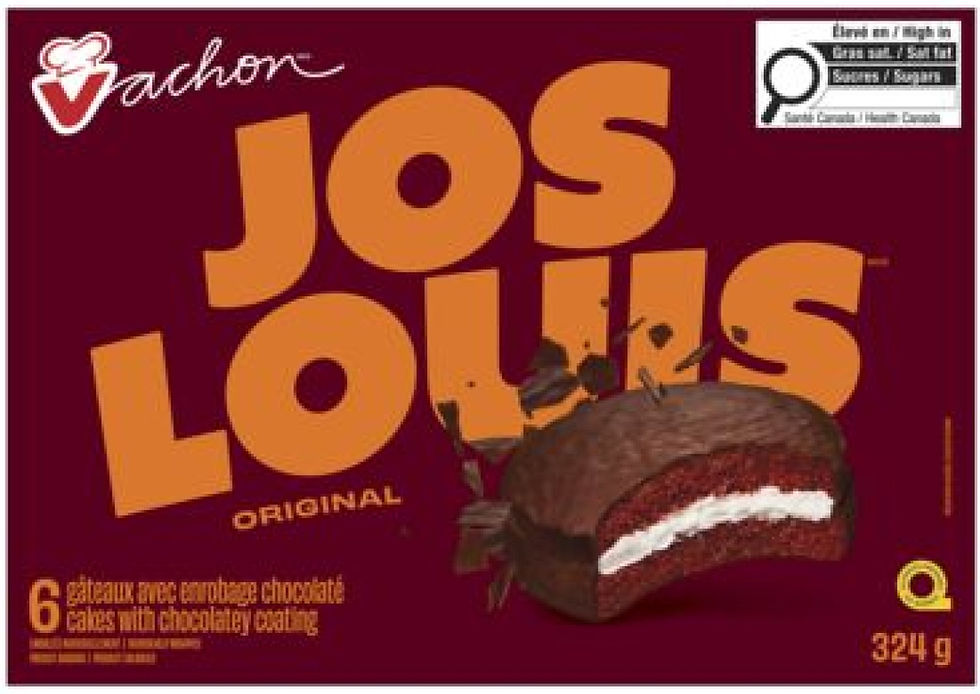 Vachon Jos Louis Cakes from Canada