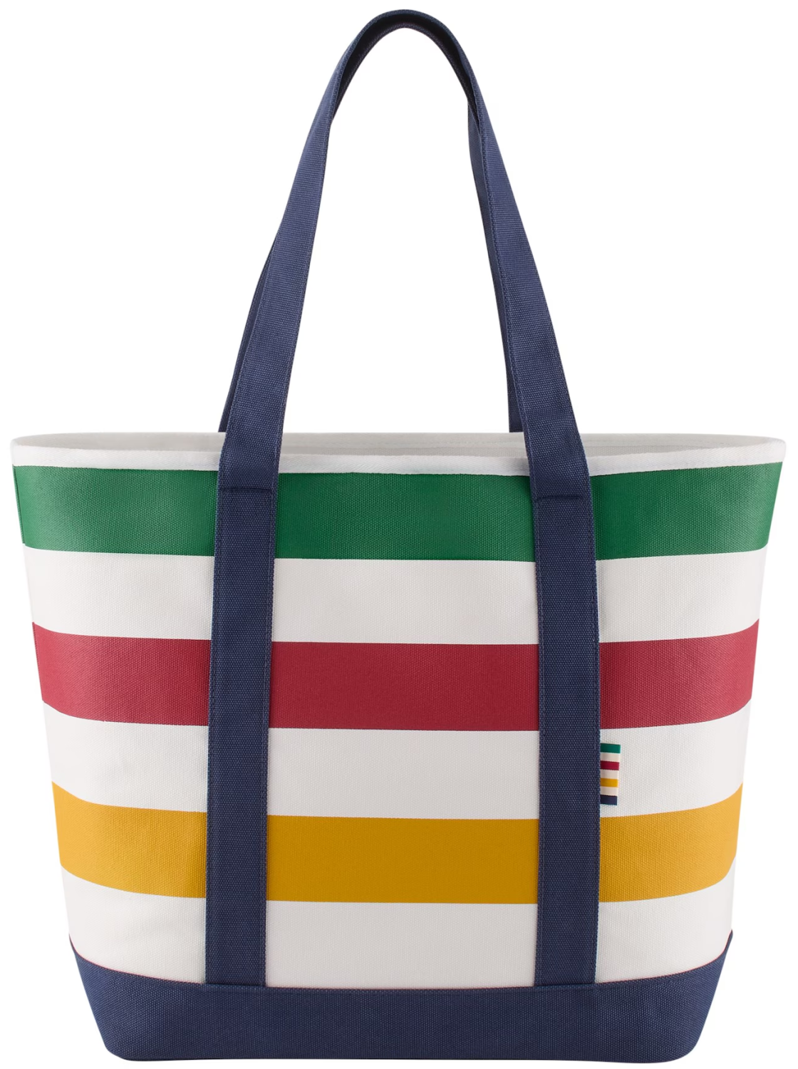 Hudson's Bay Stripes Signature Canvas Tote Bag