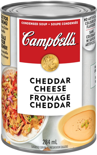 Campbell's Cheddar Cheese Condensed Soup - 284g | CanadianFoodToUsa