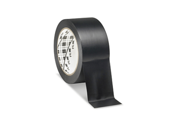 CINTA DELIMITADORA ADHESIVA 48MM X 33M NEGRO