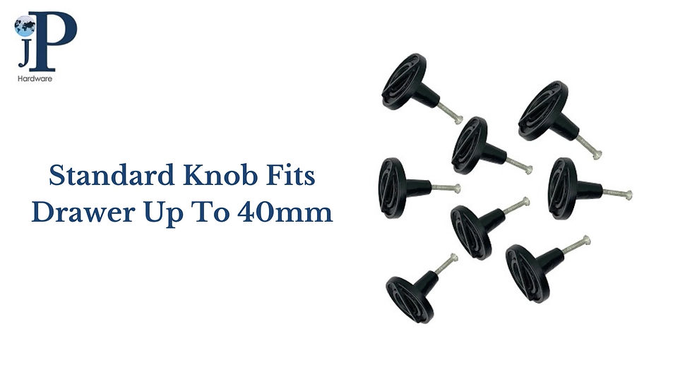 Thumbnail: Lotus Iron with Powder Coated Round Knobs