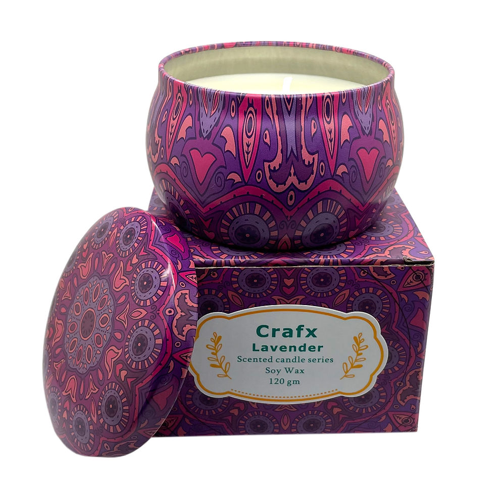 Thumbnail: CRAFX Scented Lavender Candle