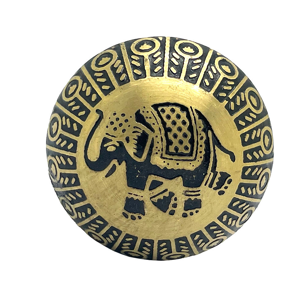 Thumbnail: Elephant Brass Cabinet Knobs