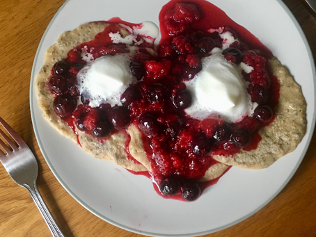 Super Quick Pancakes (GF, Vegan)