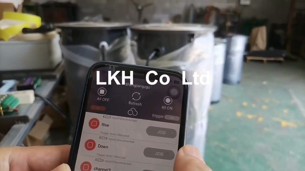 273mm bollard, controlled by App