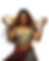 woman holding the golden threads of story weaving