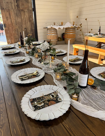 Custom Wood Tables and Benches