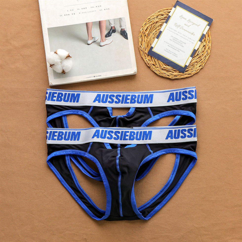Thumbnail: aussiebum, men, male, jockstrap, mesh, breathable, gay, workout, underwear, sexy, man, boys, fetish