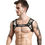 Thumbnail: JockMail body chest harness sexy bondage gay men clubwear front man red blue black yellow