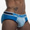 Thumbnail: Cotton Men Underwear Sexy Men's Briefs Slip Jockstrap Panties Bikini Gays Underwear Low Waist Patchwork Men's Underwear PUMP